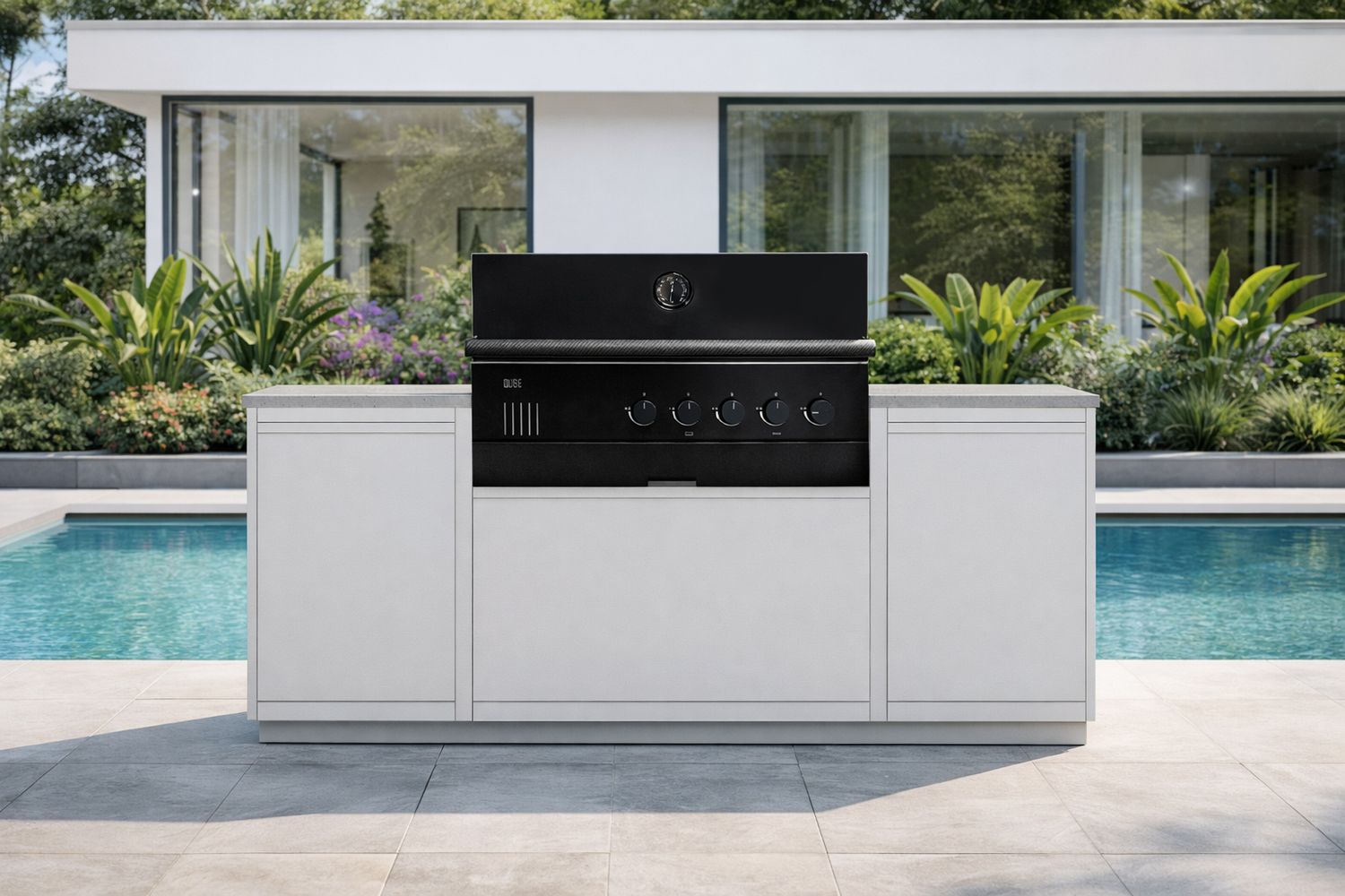 Qube Built-in Barbecues