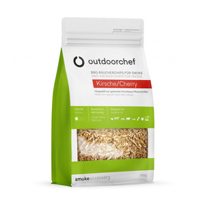 Τσιπς ξύλου καπνίσματος Κεράσι 750gr Outdoorchef