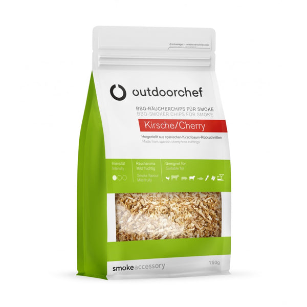 Τσιπς ξύλου καπνίσματος Κεράσι 750gr Outdoorchef