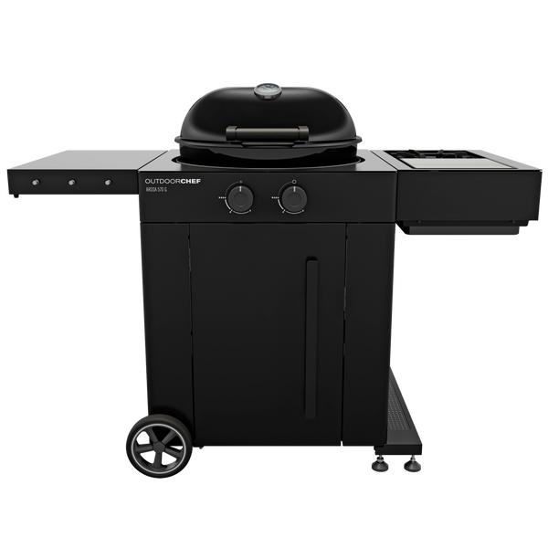 Outdoorchef Arosa 570 G Evo Plus Black + Μαντεμένια Σχάρα