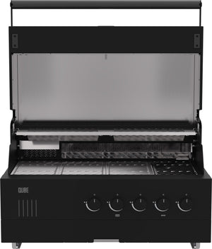 Outdoorchef QUBE X-415 RB Black- ψησταριά υγραερίου εντοιχιζόμενη