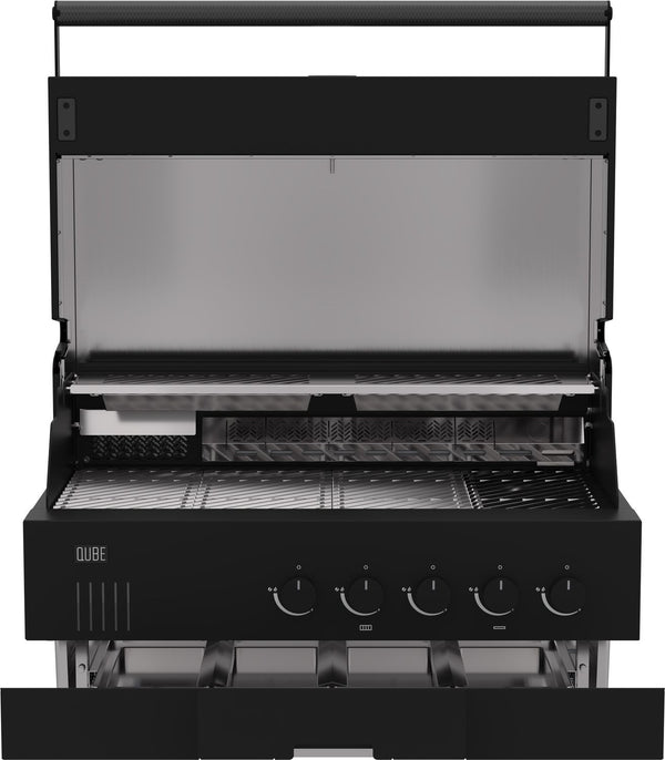 Outdoorchef QUBE X-415 RB Black- ψησταριά υγραερίου εντοιχιζόμενη