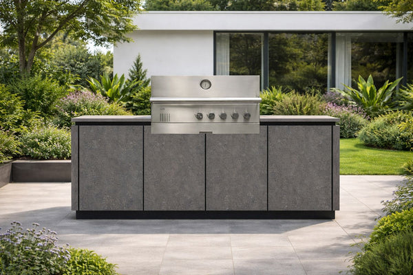 Outdoorchef QUBE X-415 RB S - ψησταριά υγραερίου εντοιχιζόμενη