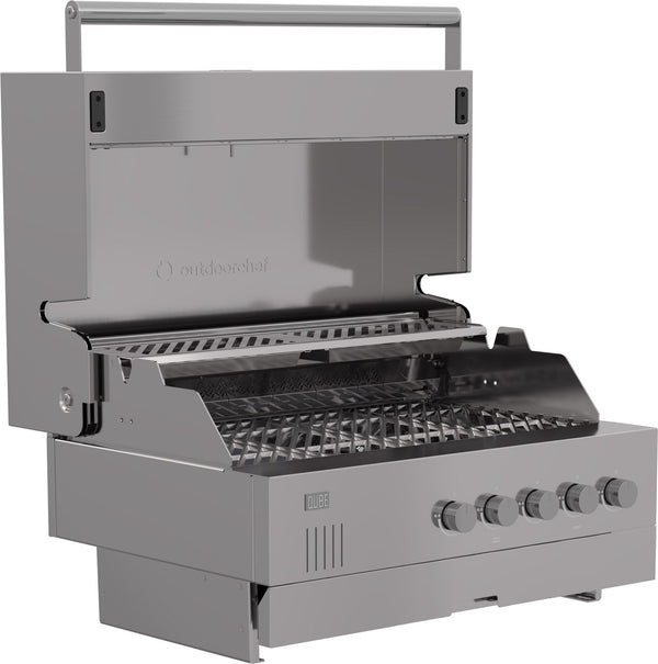 Outdoorchef QUBE X-415 RB S - ψησταριά υγραερίου εντοιχιζόμενη