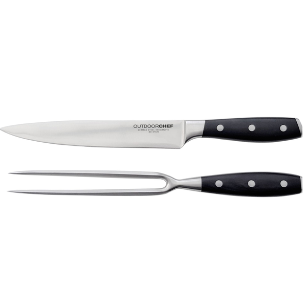 Μαχαίρι & Πιρούνα Set Premium Outdoorchef