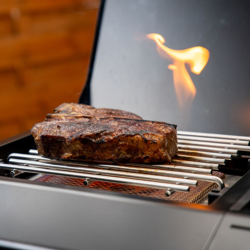 Outdoorchef HEAT C-435 RB - ψησταριά υγραερίου με Ζώνη ψησίματος & καυστήρα σούβλας