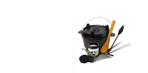 DUTCH OVEN N.4 ΣΕΤ 5 ΤΕΜΑΧΙΩΝ - 3.8 L