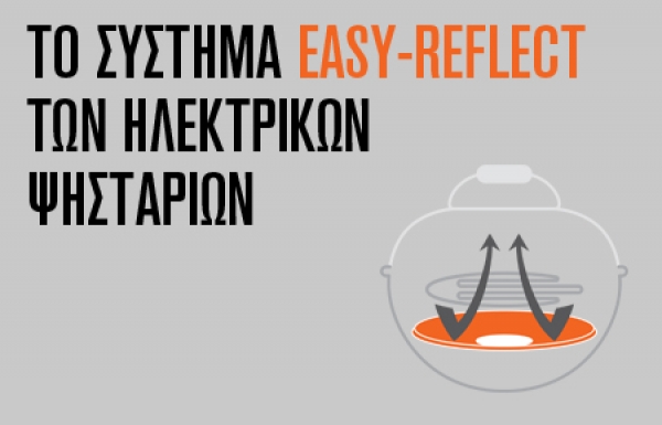 Το Σύστημα Easy Reflect στις ηλεκτρικές ψησταριές