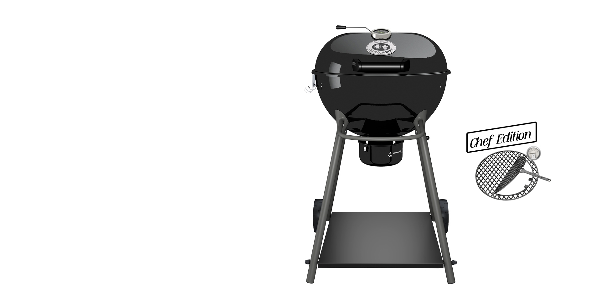 ψησταριά κάρβουνου outdoorchef Kensington 570C chef edition