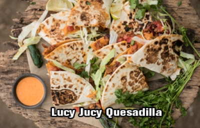 JUCY LUCY QUESADILLA